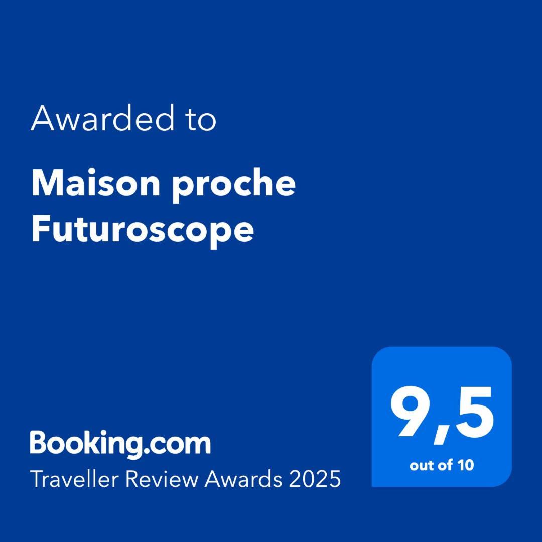 Maison Proche Futuroscope Chasseneuil-du-Poitou Exterior foto